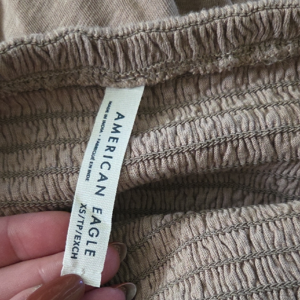 American Eagle Outfitters Tan Jumpsuit - Picture 3 of 3
